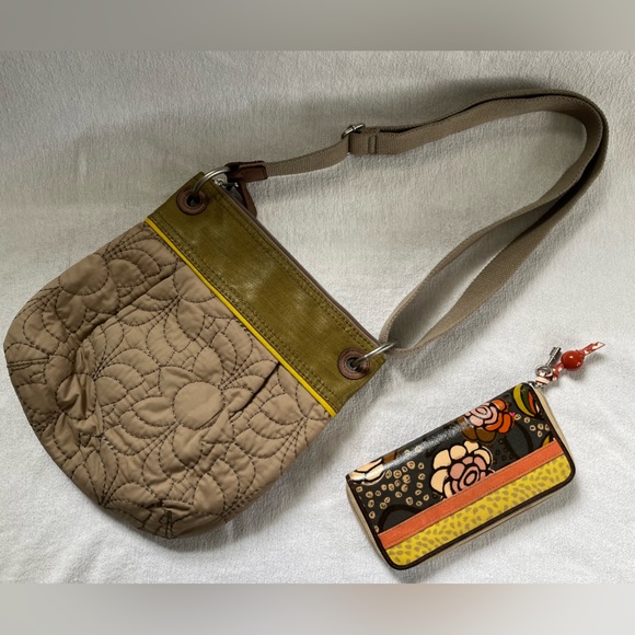 Fossil Key-per Cross body purse with free matching wallet - Picture 2 of 4